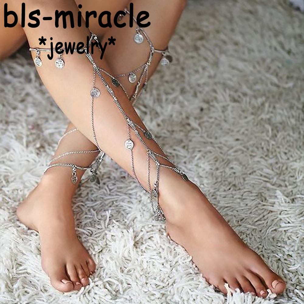 Vintage Collectible Coins - Bls-miracle Summer Bohemian Style Foot Jewelry