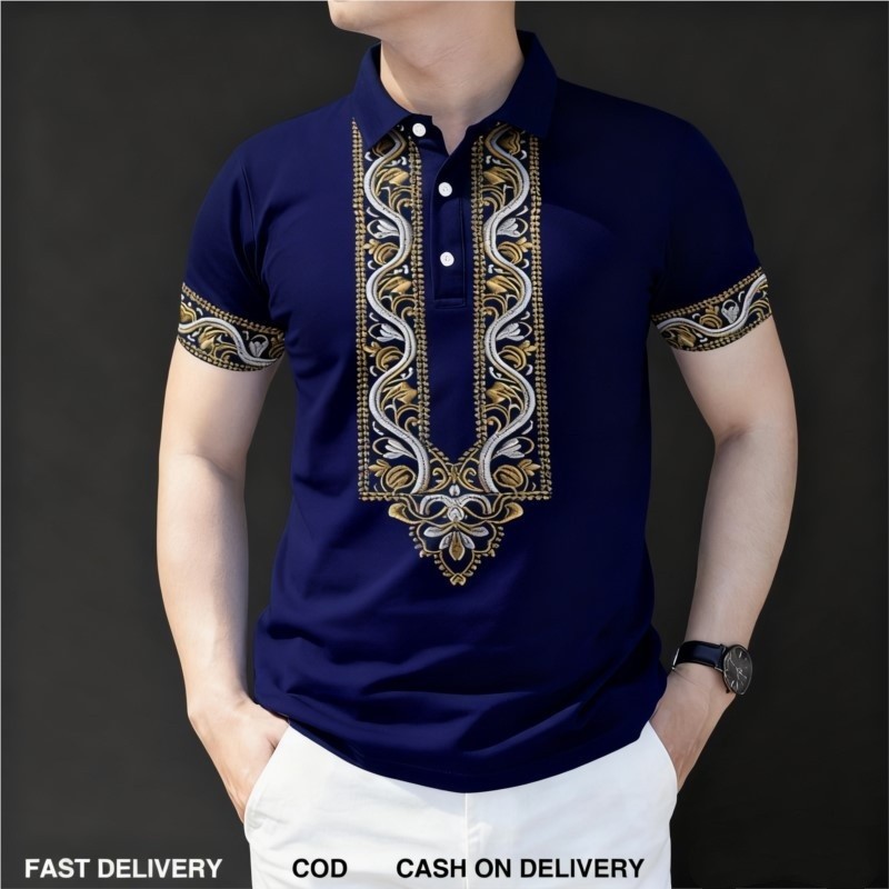 2026 Mens Barong Polo Shirt fo - Vintage Collectible Buttons 评论和价格