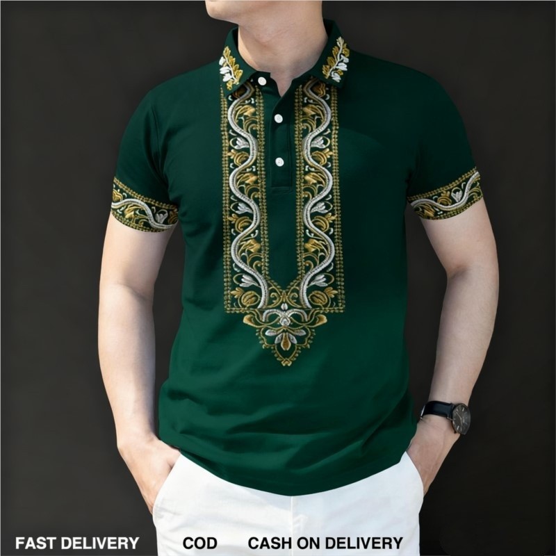 2026 Mens Barong Polo Shirt fo - Vintage Collectible Buttons 评论和价格