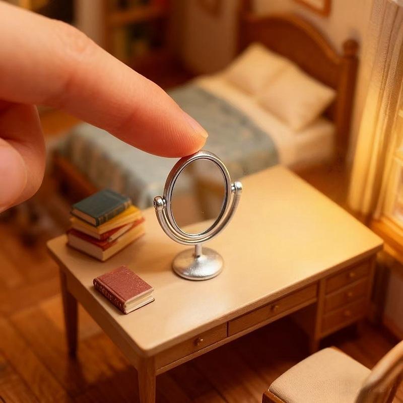 1Pcs Miniature Retro Mirror Dr - Vintage Collectible Dolls 评论和价格