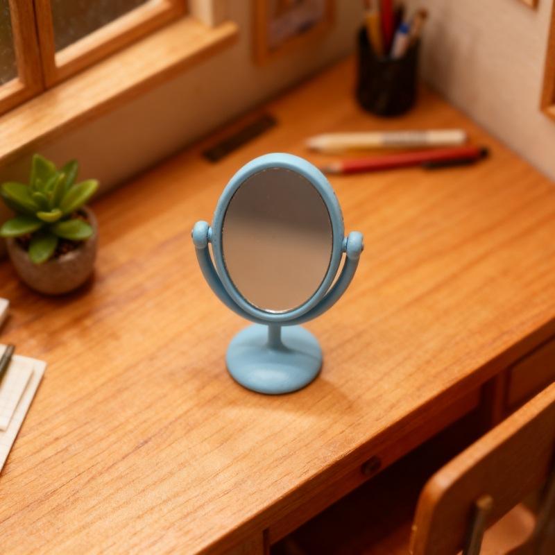 1Pcs Miniature Retro Mirror Dr - Vintage Collectible Dolls 评论和价格