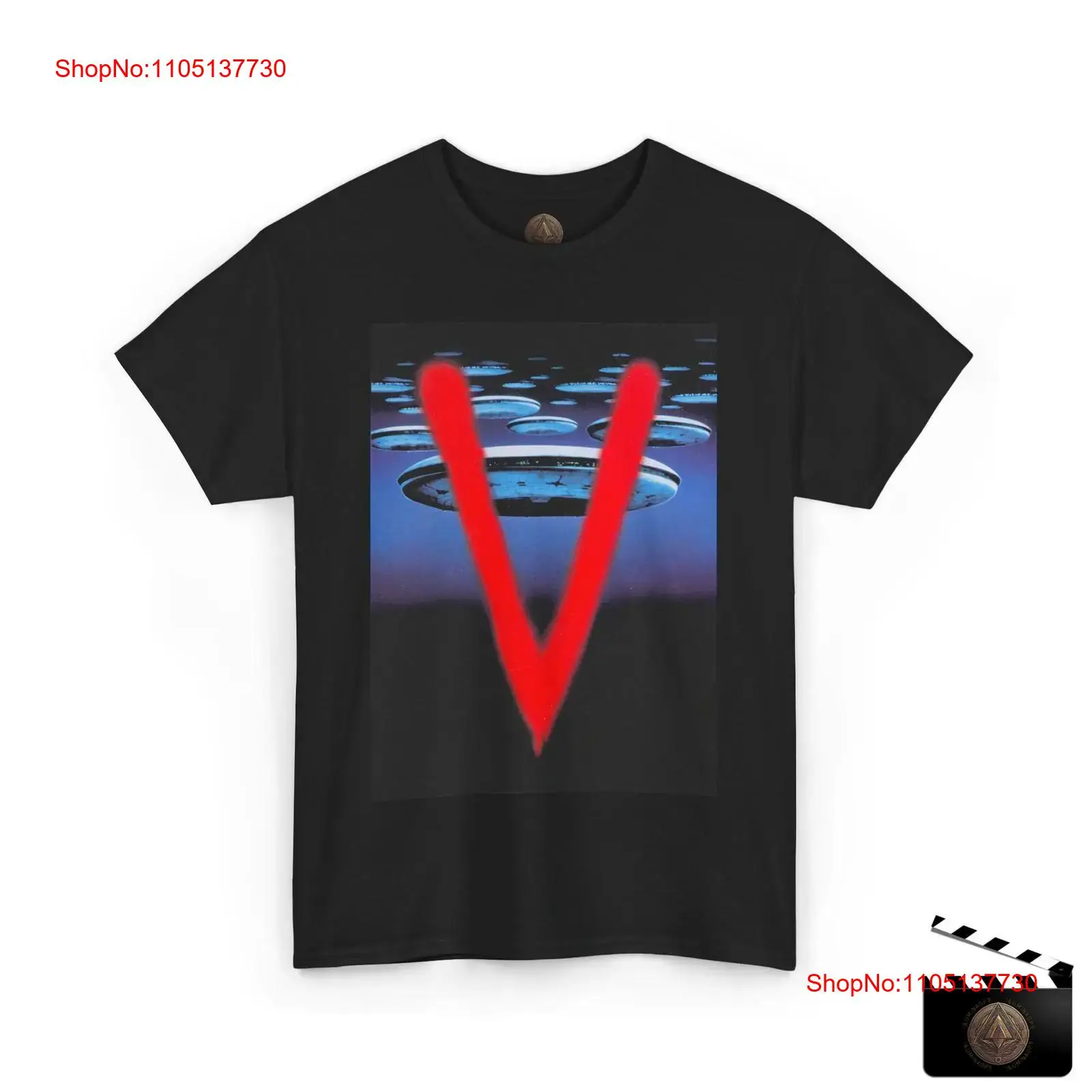 V UFO T Shirt For Retro Visito - Vintage Collectible Show 评论和价格
