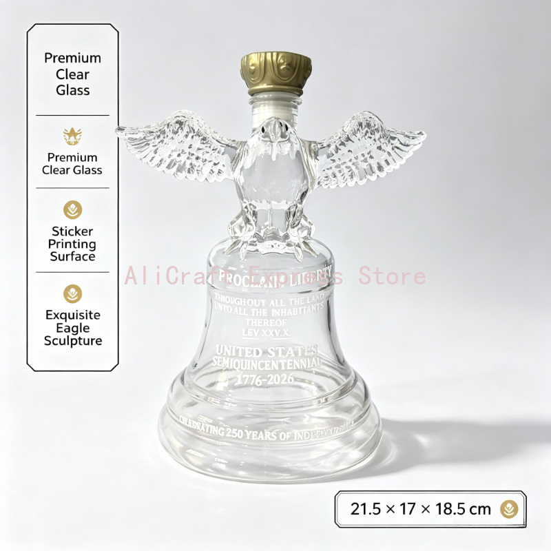 250th Independence Eagle Bell  - Vintage Collectible Liquor Bottles 评论和价格