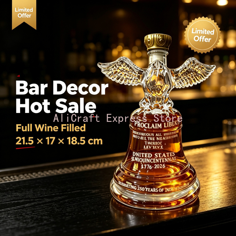 250th Independence Eagle Bell  - Vintage Collectible Liquor Bottles 评论和价格