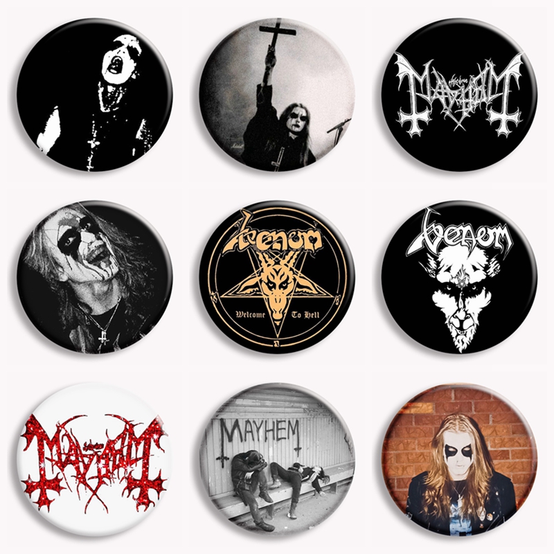 Rock Mayhem Band Soft Button P - Vintage Collectible Buttons 评论和价格