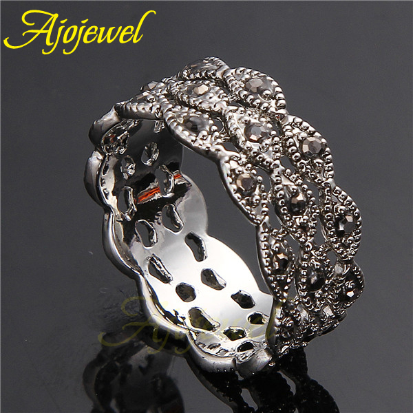 Ajojewel 3 Layer Rhinestone Ri - Vintage Items Collection 评论和价格