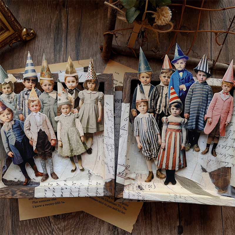15Pcs Vintage Clown Party Chil - Vintage Collectible Dolls 评论和价格