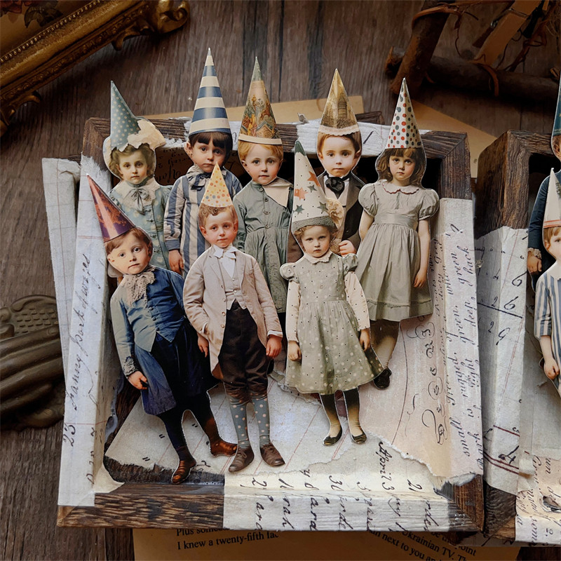 15Pcs Vintage Clown Party Chil - Vintage Collectible Dolls 评论和价格