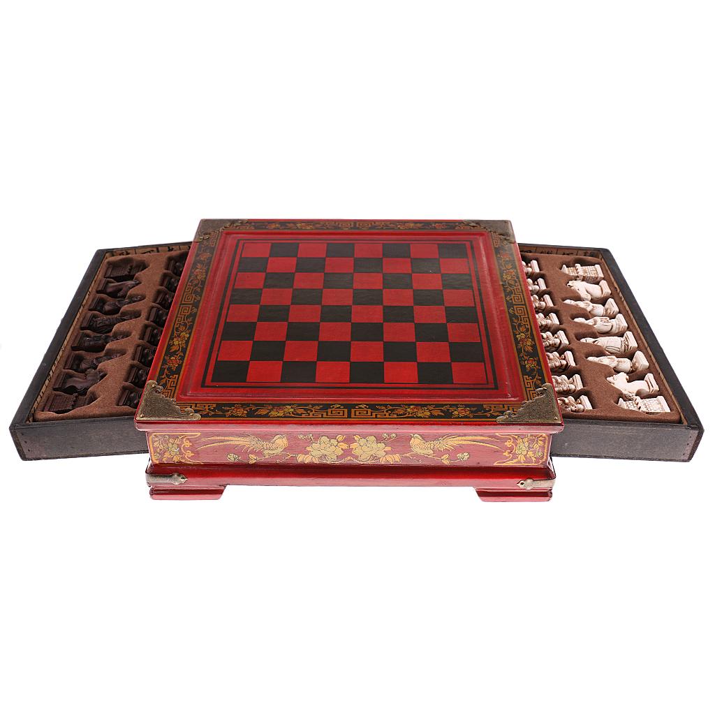 Chinese Chess Set Vintage Terr - Vintage Collectible Board Games 评论和价格