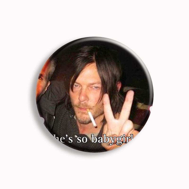 Retro Daryl Dixon Soft Button  - Vintage Collectible Show 评论和价格