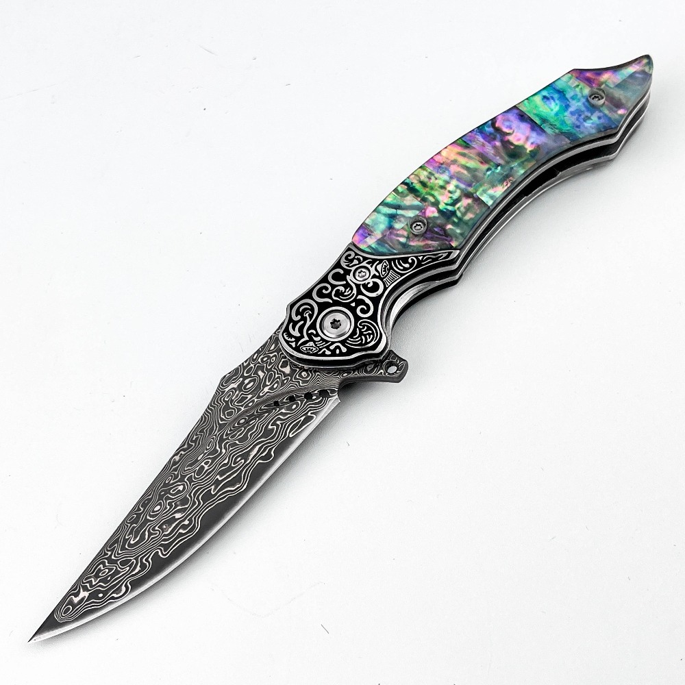 New Vintage Damascus Pattern B - Vintage Collectible Knives 评论和价格
