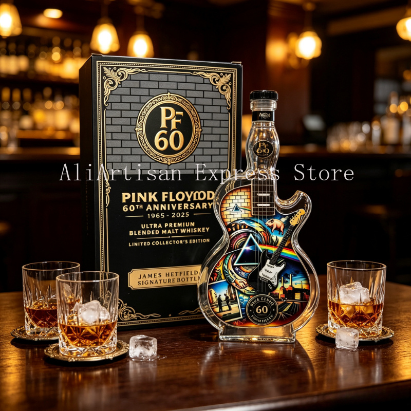 Vintage Rock Style Guitar-Axe  - Vintage Collectible Liquor Bottles 评论和价格
