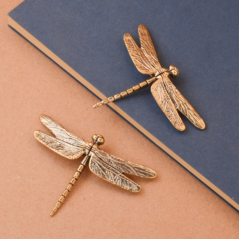 New【Vintage Brass Dragonfly Or - Vintage Collectible Dolls 评论和价格