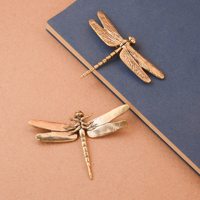 New【Vintage Brass Dragonfly Or - Vintage Collectible Dolls 评论和价格