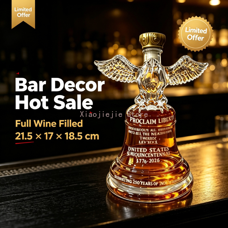 250th USA Independence Eagle L - Vintage Collectible Liquor Bottles 评论和价格