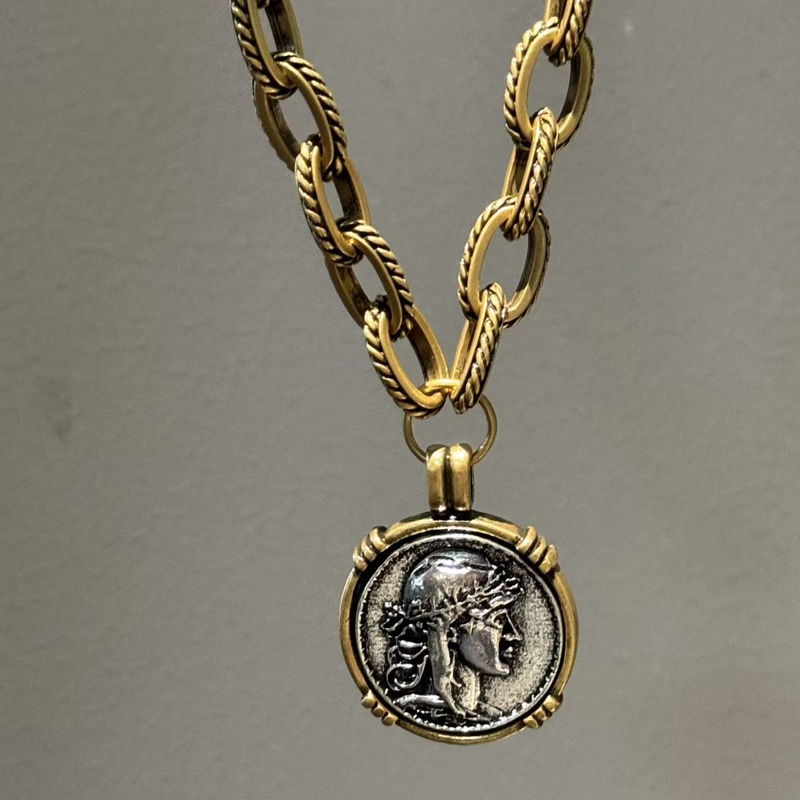 Vintage Chokers Necklace Ancie - Vintage Collectible Coins 评论和价格