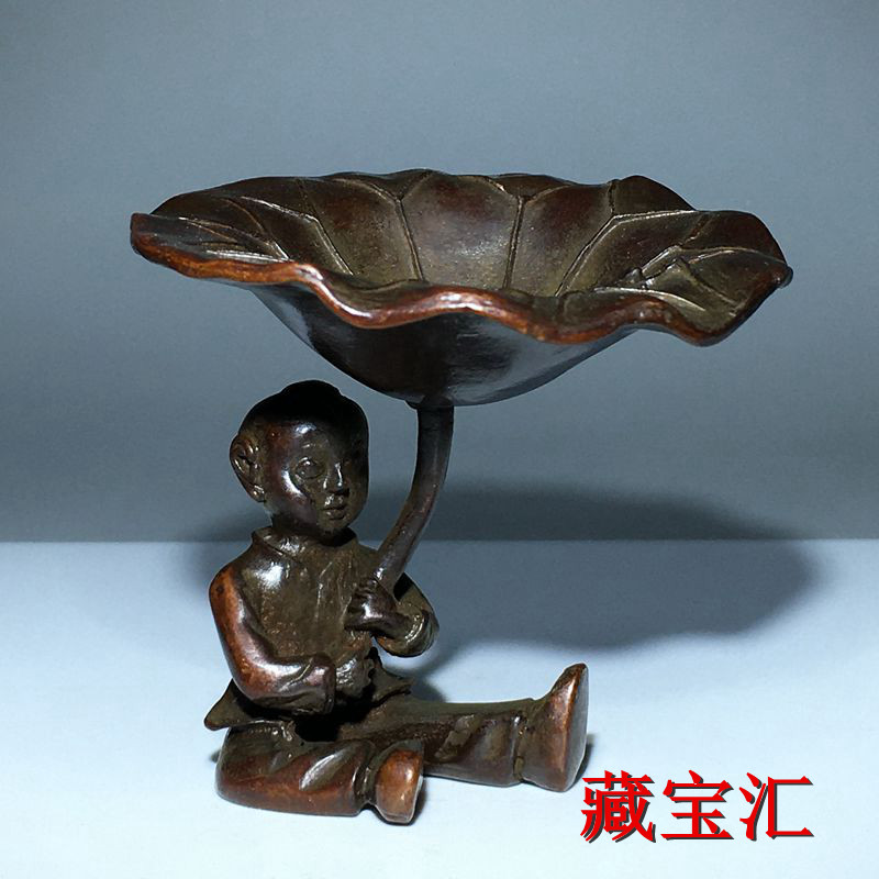 Vintage Antique Lotus Leaf Chi - Vintage Items Collection 评论和价格