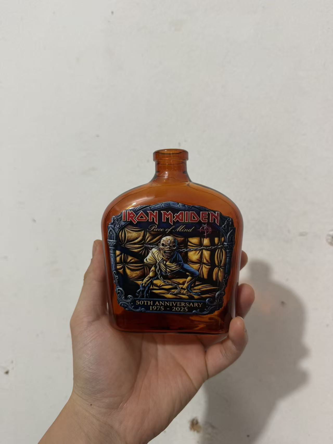 Vintage Rock Themed Mummy Scul - Vintage Collectible Liquor Bottles 评论和价格