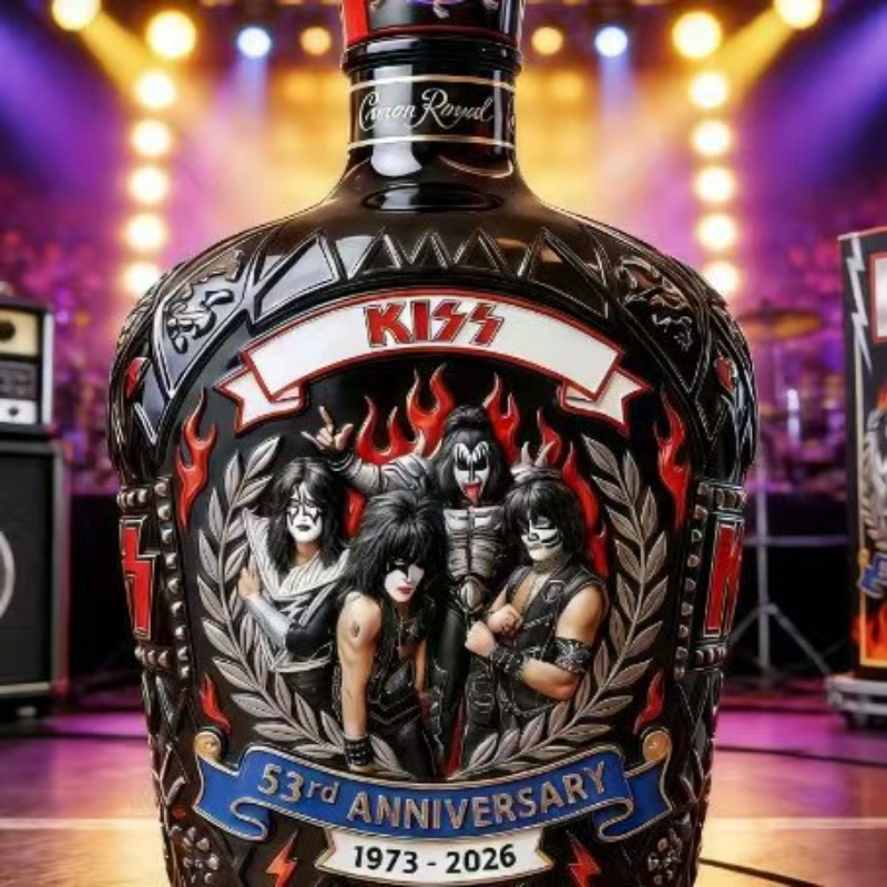 Collectible KISS Band Style Wh - Vintage Collectible Liquor Bottles 评论和价格