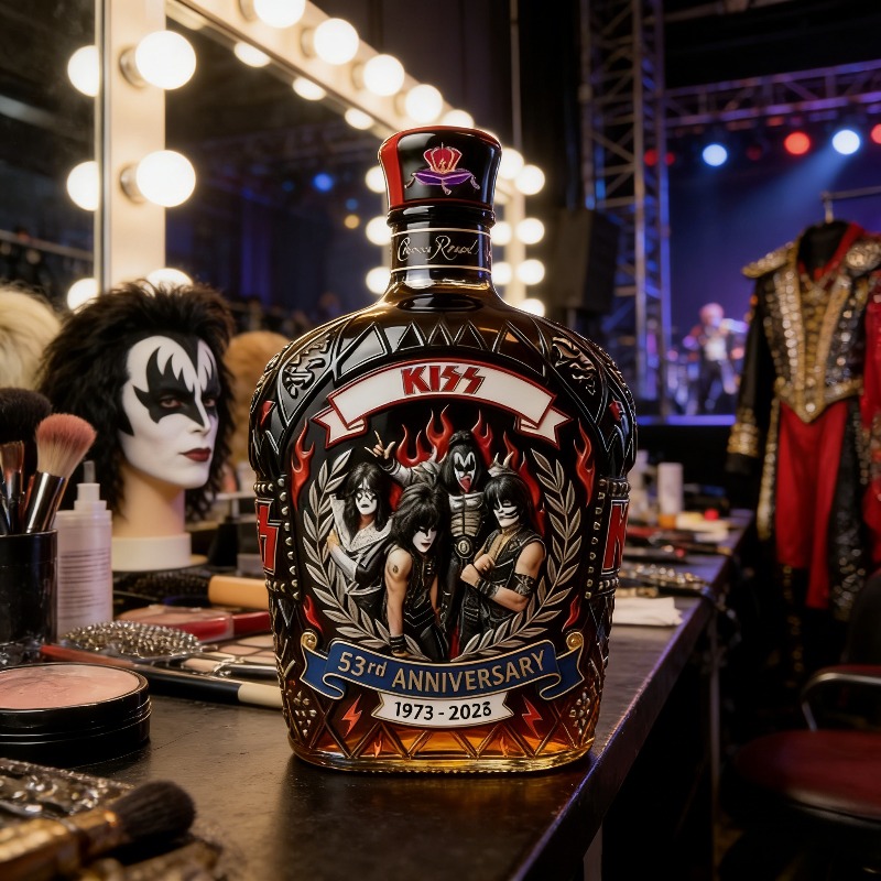 Collectible KISS Band Style Wh - Vintage Collectible Liquor Bottles 评论和价格