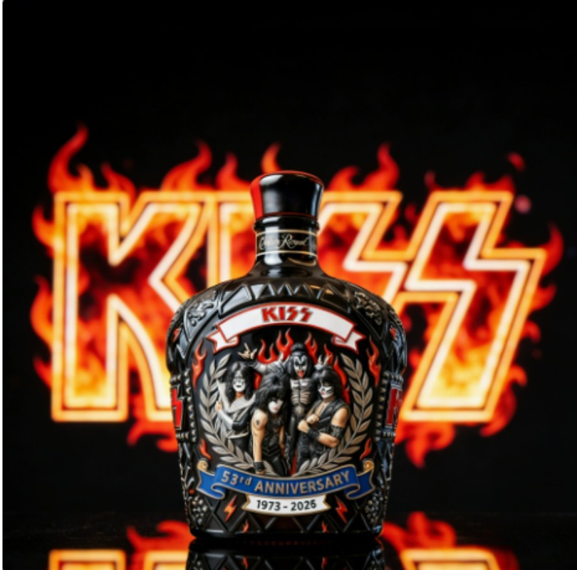 Collectible KISS Band Style Wh - Vintage Collectible Liquor Bottles 评论和价格