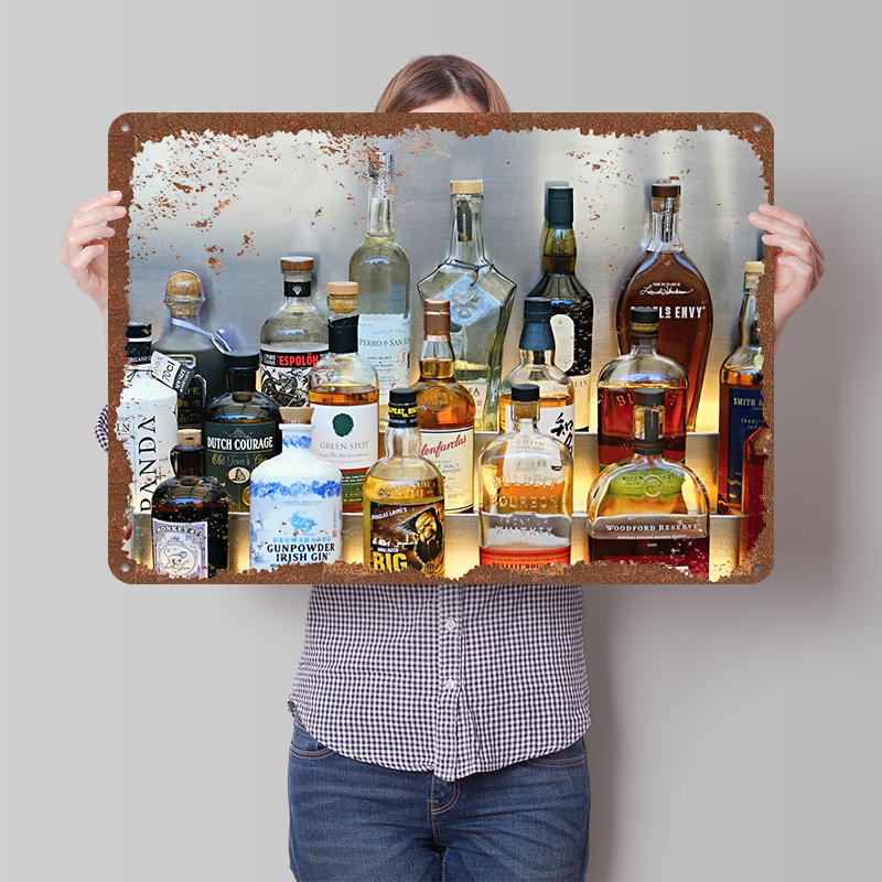Liquor Bottle Collection Poste - Vintage Collectible Liquor Bottles 评论和价格
