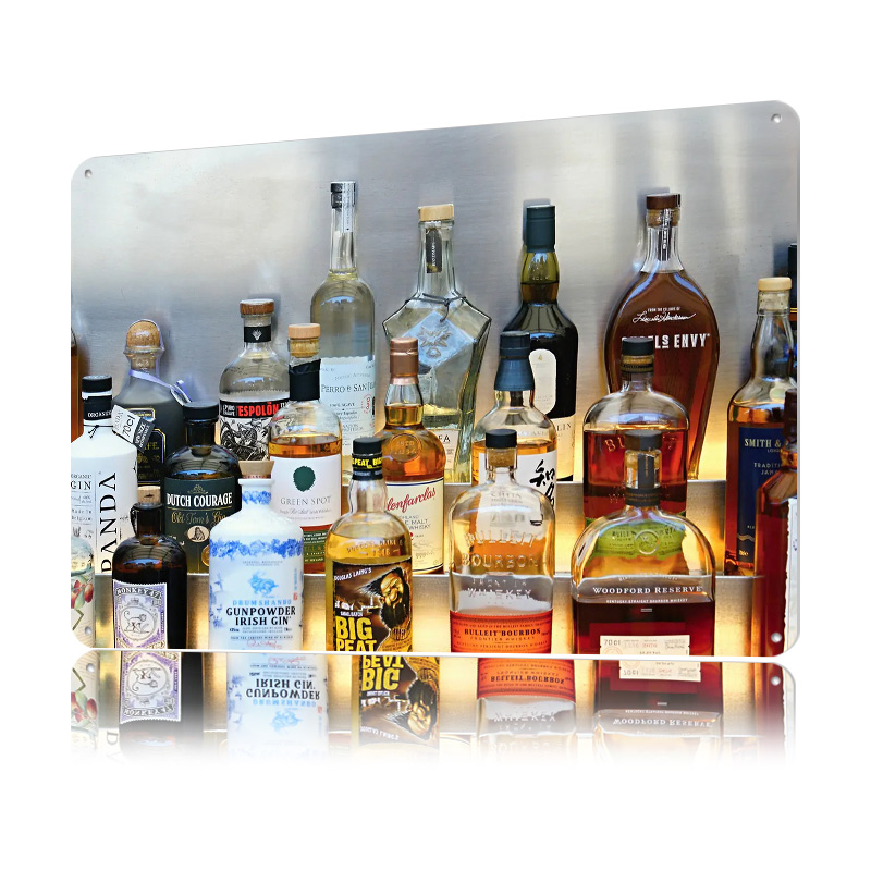Liquor Bottle Collection Poste - Vintage Collectible Liquor Bottles 评论和价格