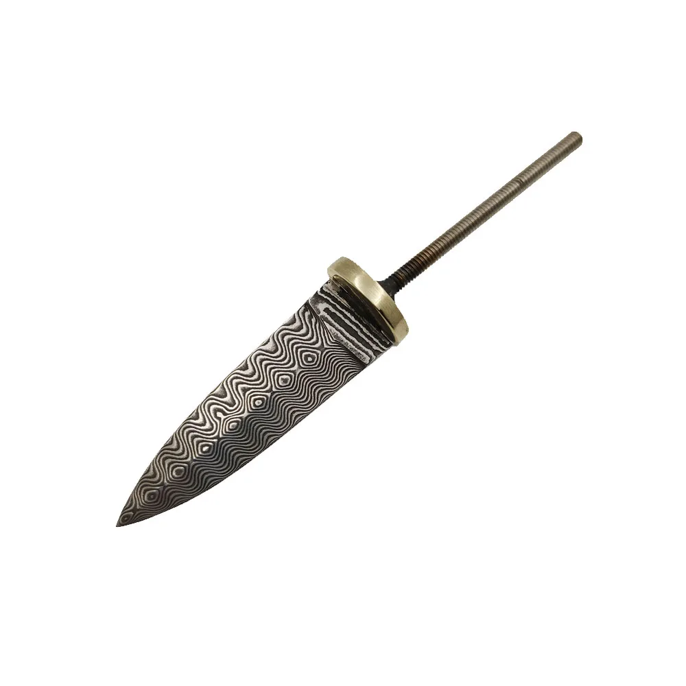Vintage Damascus Steel Tea Kni - Vintage Collectible Knives 评论和价格