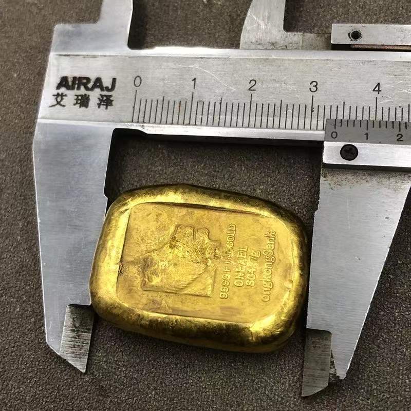 Antique copper thickened gold  - Small Vintage Collectible Items 评论和价格